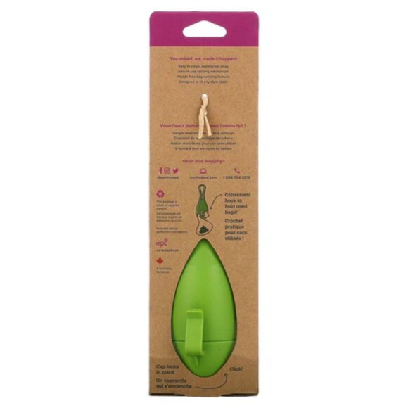 NEW | Earth Rated Poop Bag Leash Dispenser w/ Bags (Lavender Scented) - Picture 2 of 7